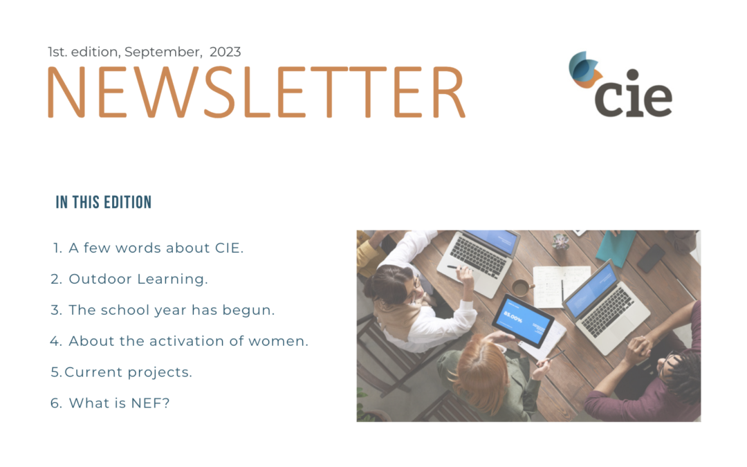 First newsletter CIE!